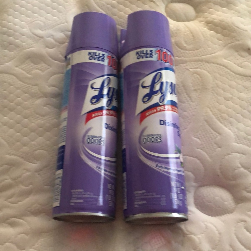 Lysol disinfectant spray